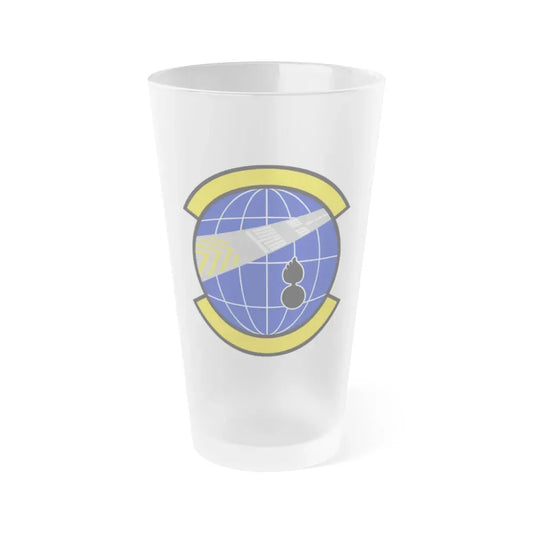 424 Air Base Squadron USAFE (U.S. Air Force) Frosted Pint Glass 16oz Default Title - Go Mug Yourself