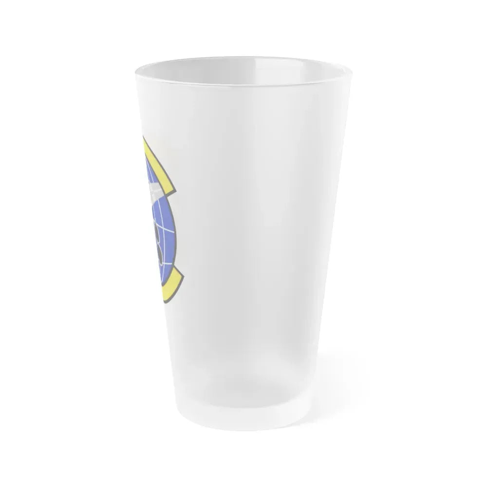424 Air Base Squadron USAFE (U.S. Air Force) Frosted Pint Glass 16oz - Go Mug Yourself