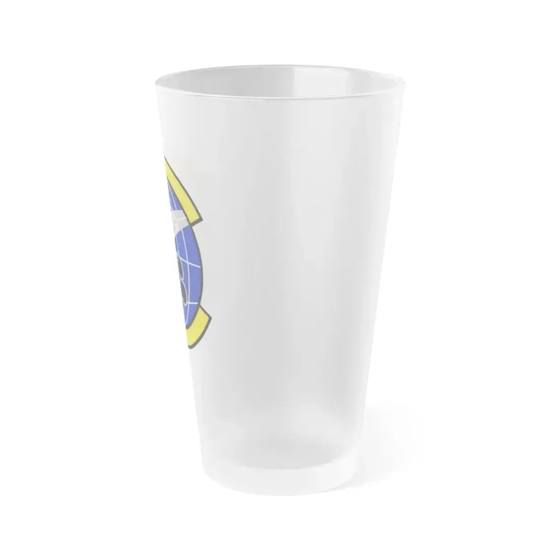 424 Air Base Squadron USAFE (U.S. Air Force) Frosted Pint Glass 16oz - Go Mug Yourself