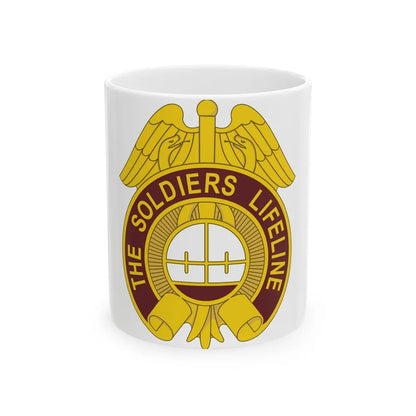 424 Medical Battalion (U.S. Army) White Coffee Mug-11oz-Go Mug Yourself