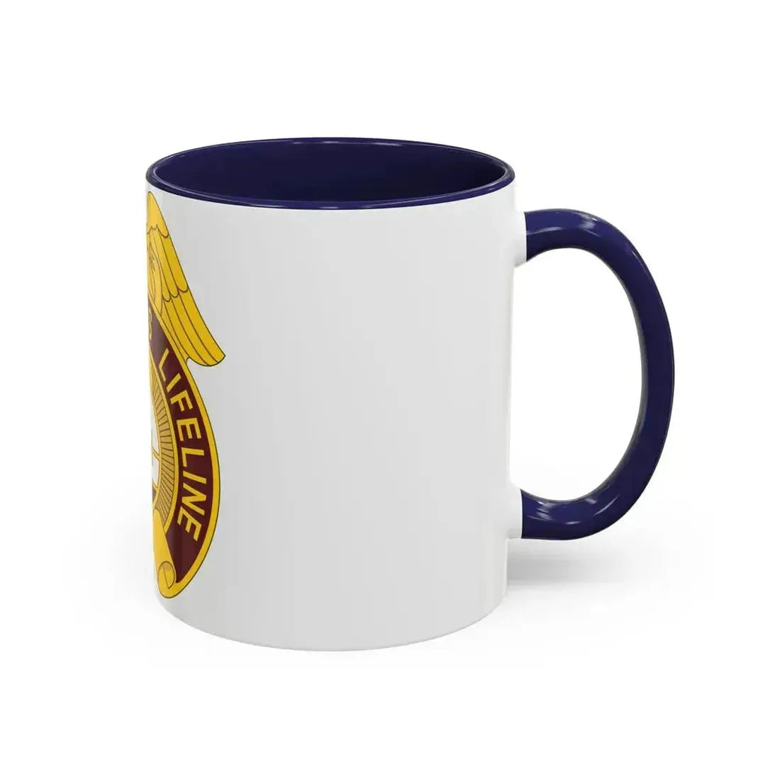 424 Medical Battalion (U.S. Army) Accent Coffee Mug - Go Mug Yourself