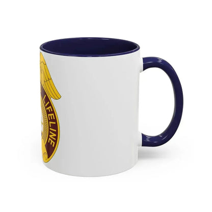 424 Medical Battalion (U.S. Army) Accent Coffee Mug - Go Mug Yourself