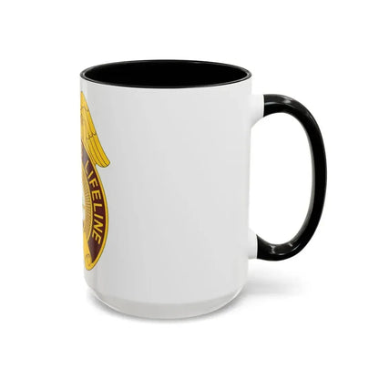 424 Medical Battalion (U.S. Army) Accent Coffee Mug - Go Mug Yourself