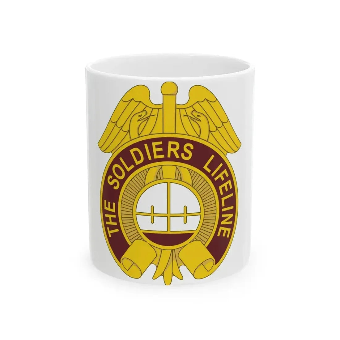 424 Medical Battalion (U.S. Army) White Coffee Mug 11oz - Go Mug Yourself