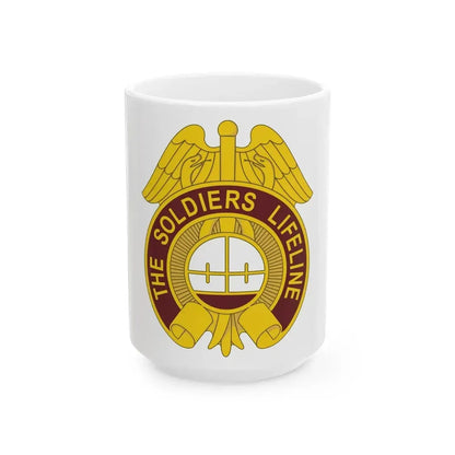 424 Medical Battalion (U.S. Army) White Coffee Mug 15oz - Go Mug Yourself