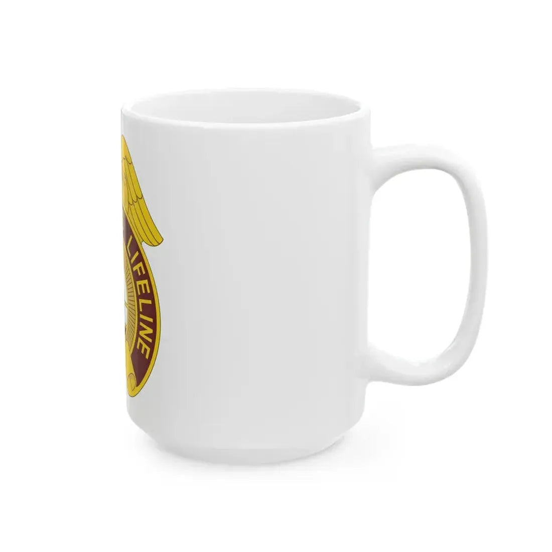 424 Medical Battalion (U.S. Army) White Coffee Mug - Go Mug Yourself
