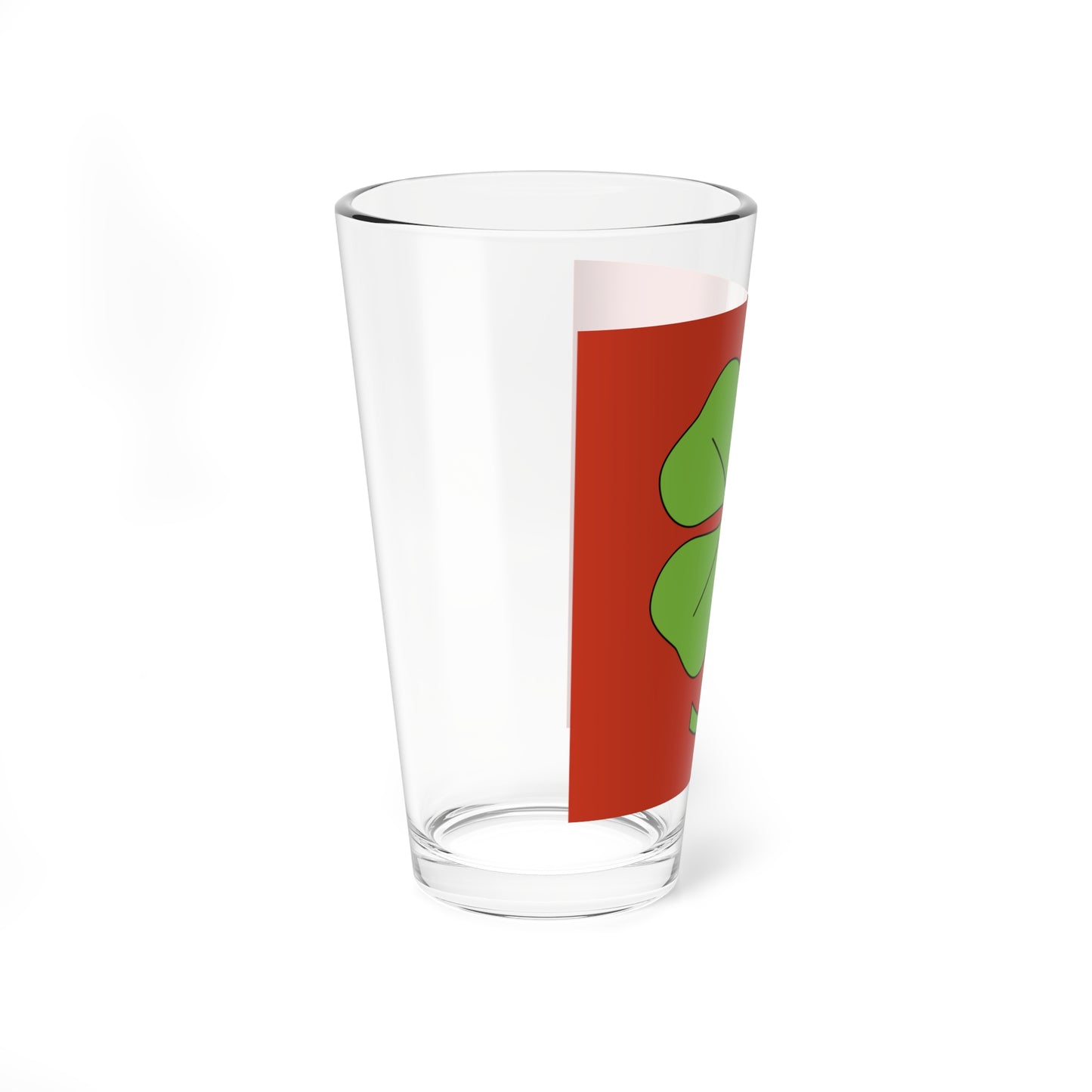 CHE Hottingen ZH Flag (Switzerland) Pint Glass 16oz