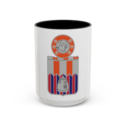 122 Signal Battalion (U.S. Army) Accent Coffee Mug