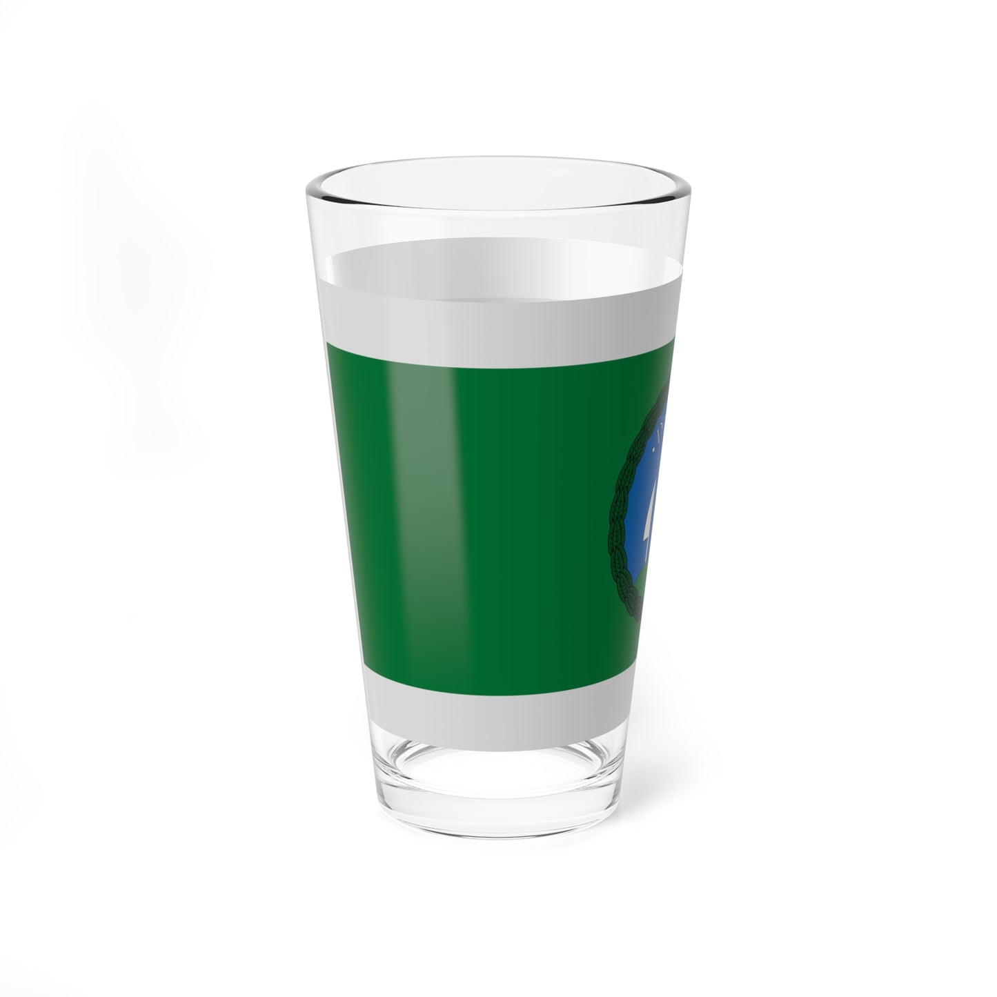 Flag of Domsod reverse (Hungary) Pint Glass 16oz