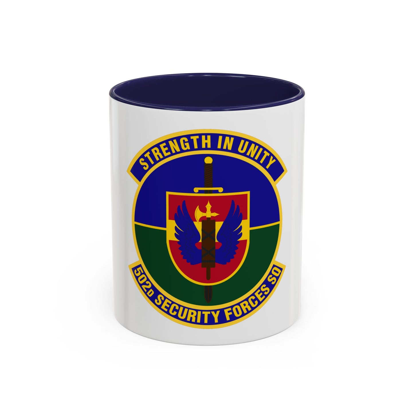 502d Security Forces Squadron (U.S. Air Force) Accent Coffee Mug