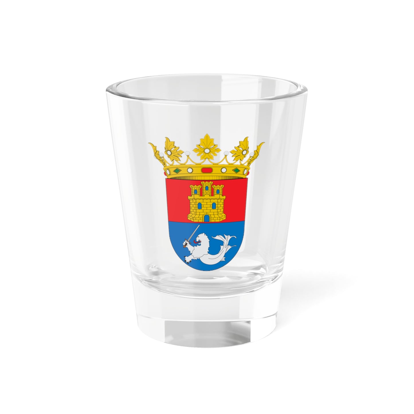 Escudo de Manila (Philippines) (Coat of Arms) Shot Glass 1.5oz