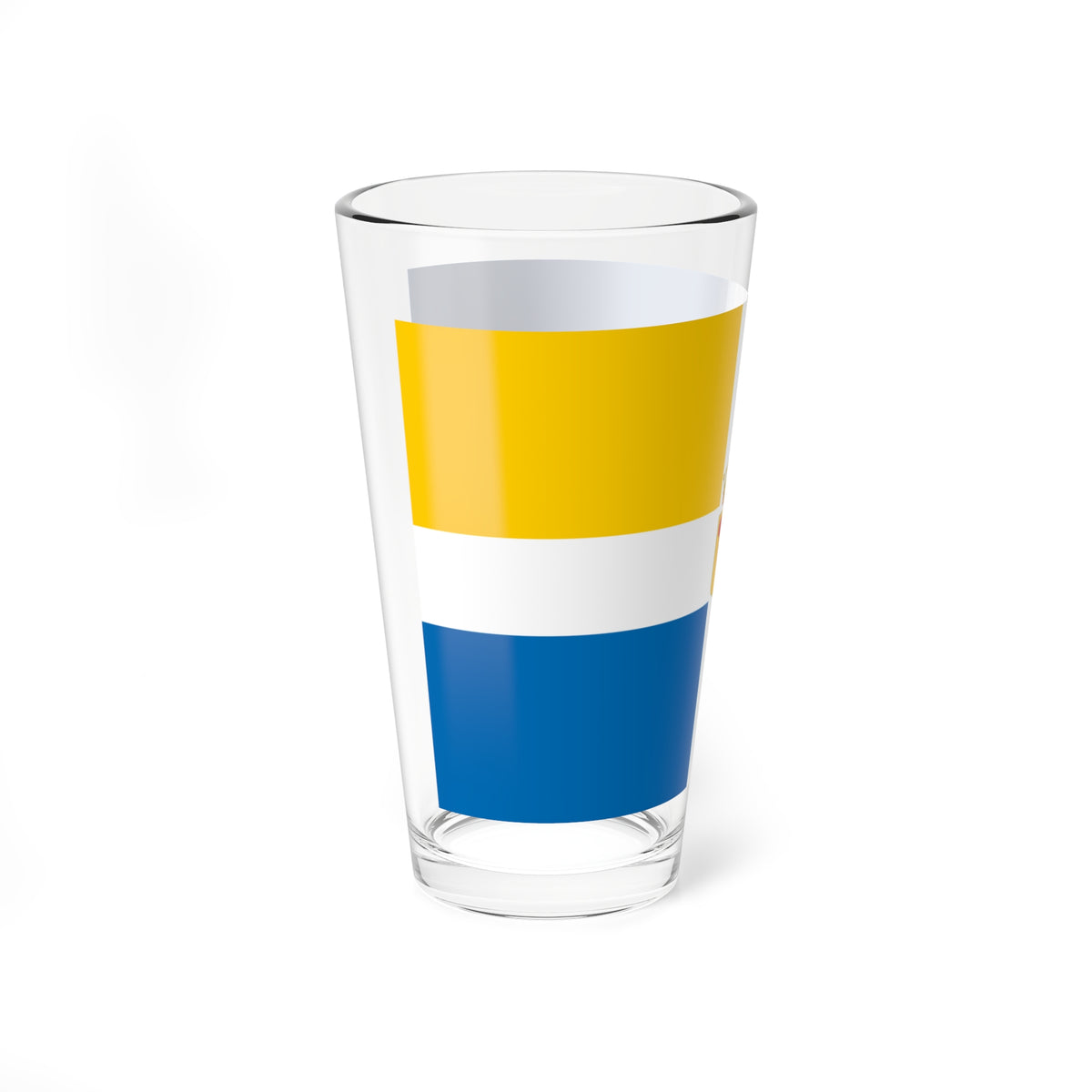 Drapeau ville fr Boulogne-sur-Mer (France) Pint Glass 16oz