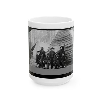 Brandy Station, Va. Clerks At Army Of The Potomac Headquarters (U.S. Civil War) White Coffee Mug