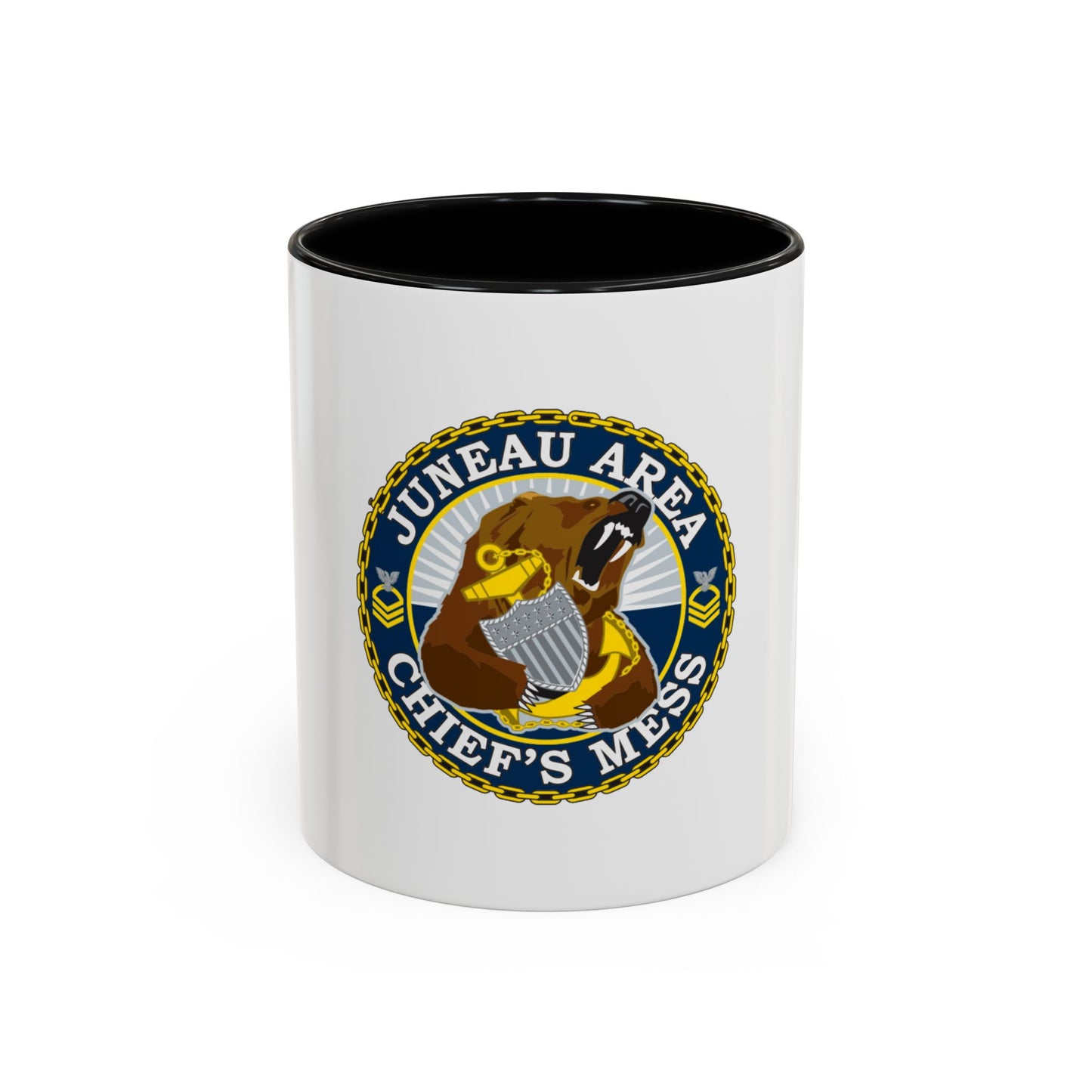 Juneau Area Chief Mess (U.S. Coast Guard) Accent Coffee Mug