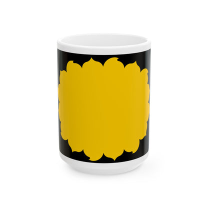 K-blank wide (Kansas) (Road Sign) White Coffee Mug