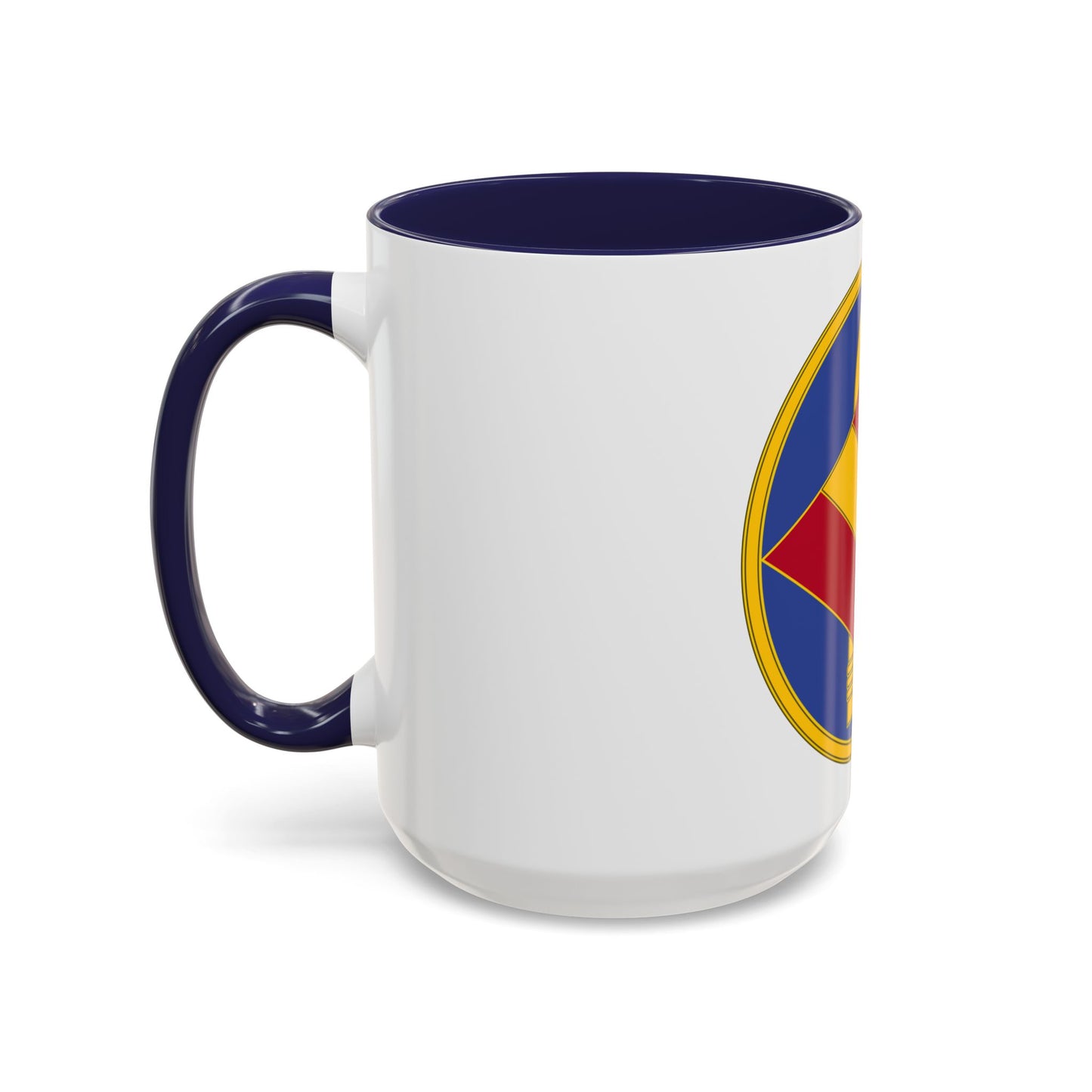 142 Field Artillery Brigade 3 (U.S. Army) Accent Coffee Mug