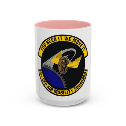 8th Expeditionary Air Mobility Squadron (U.S. Air Force) Accent Coffee Mug