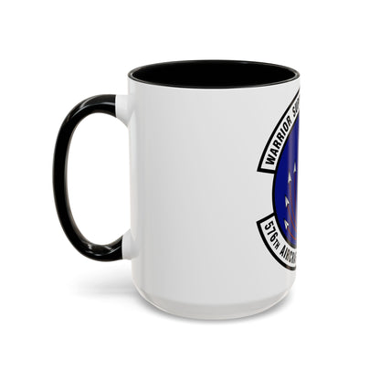 576th Aircraft Maintenance Squadron (U.S. Air Force) Accent Coffee Mug