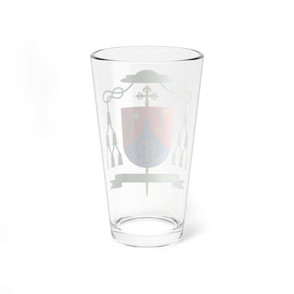 Escudo de Gilberto Gómez González (Spain) (Coat of Arms) Pint Glass 16oz