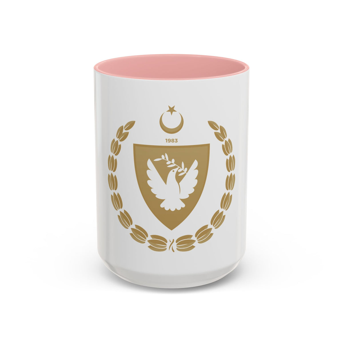 Emblem of the Presidency of the Turkish Republic of Northern Cyprus - Accent Coffee Mug