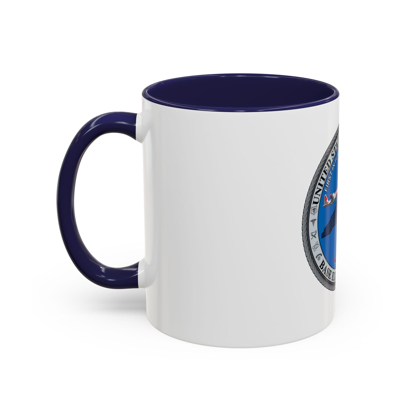 USCGC Base Elizabeth City (U.S. Coast Guard) Accent Coffee Mug