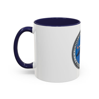 USCGC Base Elizabeth City (U.S. Coast Guard) Accent Coffee Mug