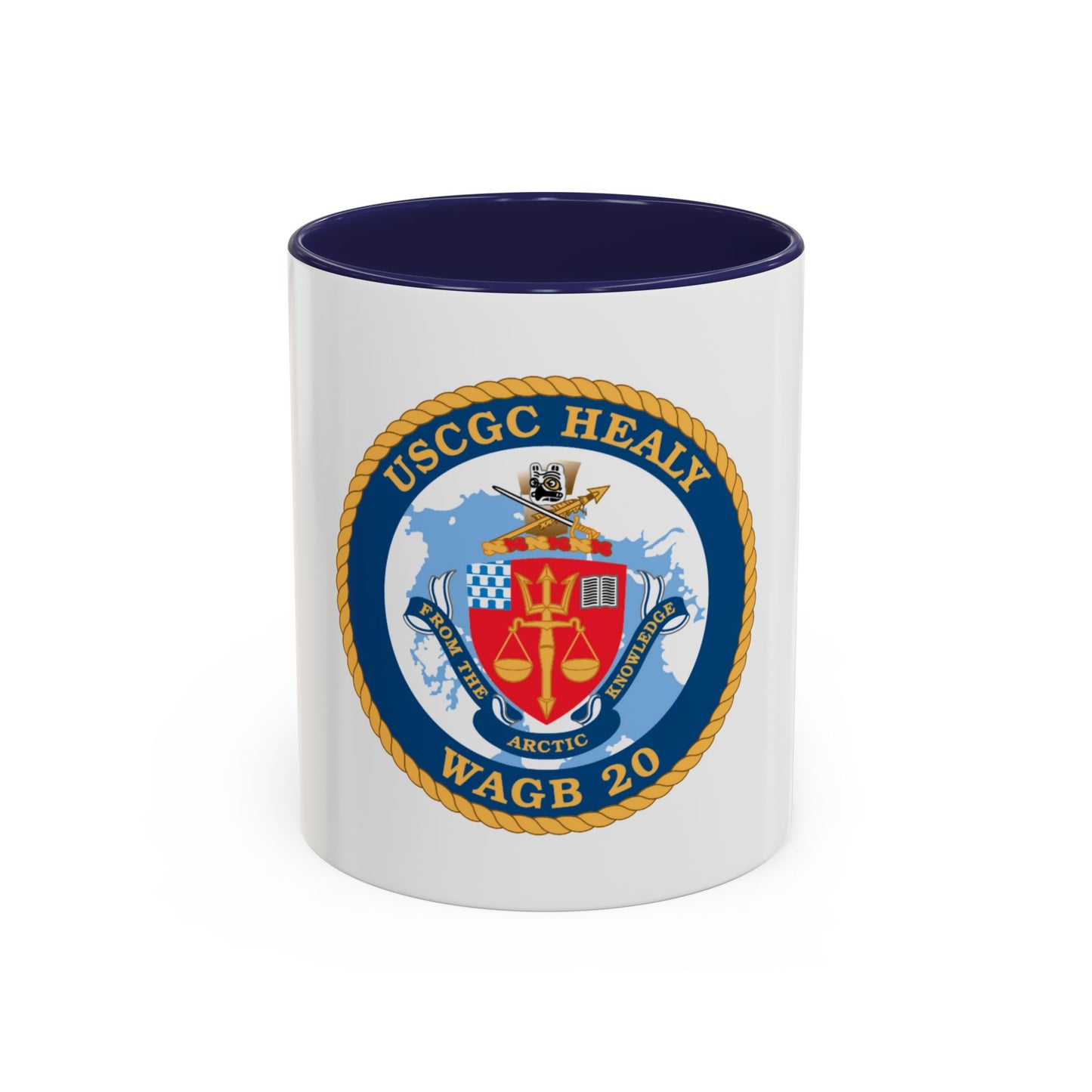 USCGC Healy WAGB 20 (U.S. Coast Guard) Accent Coffee Mug