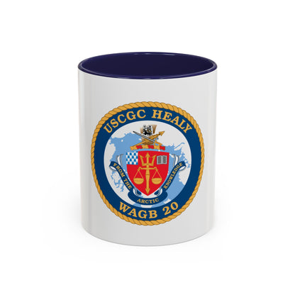 USCGC Healy WAGB 20 (U.S. Coast Guard) Accent Coffee Mug