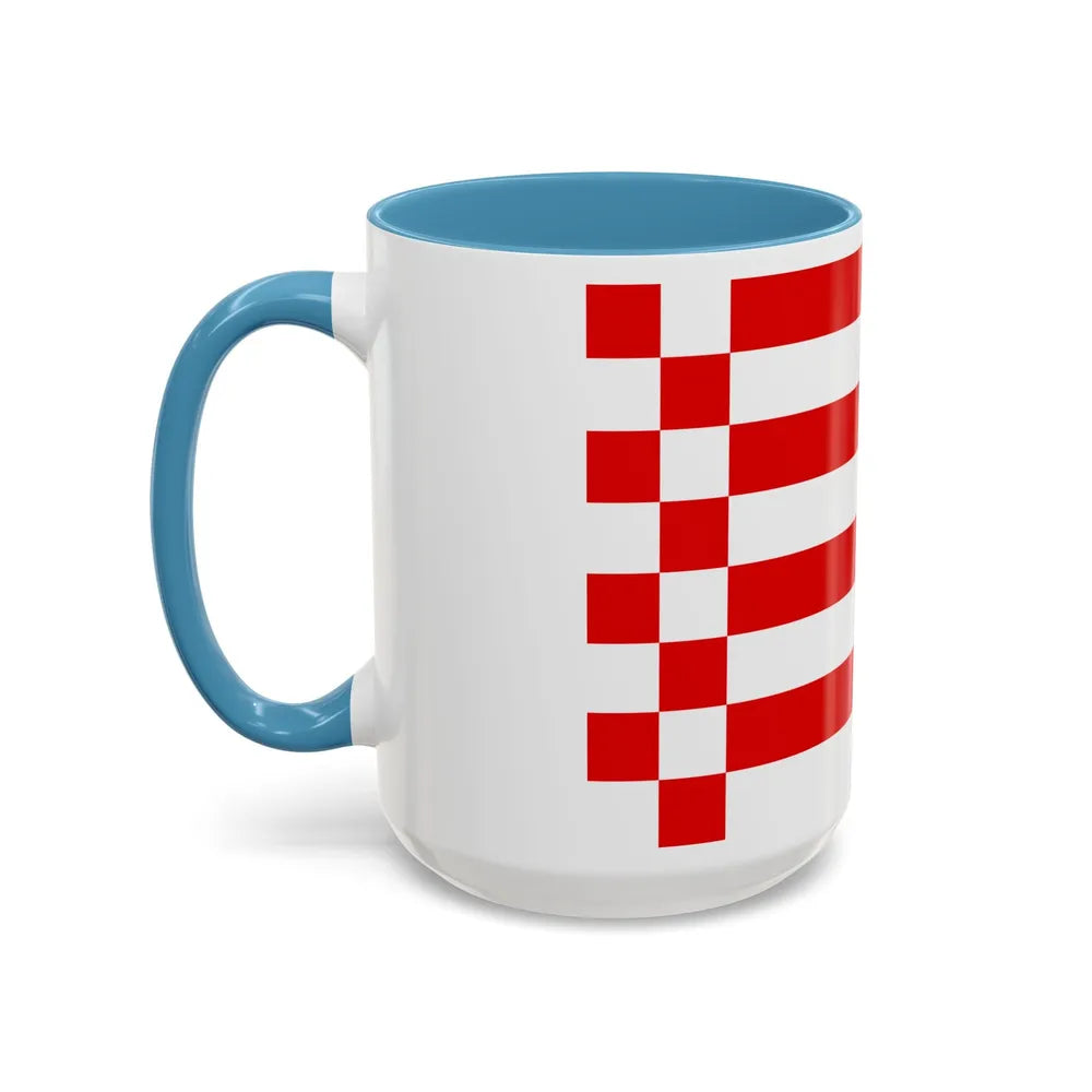 Flag of Bremen Germany - Accent Coffee Mug-Go Mug Yourself