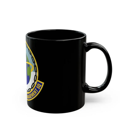 424th Supply Chain Management Squadron (U.S. Air Force) Black Coffee Mug-Go Mug Yourself