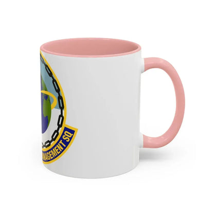 424th Supply Chain Management Squadron (U.S. Air Force) Accent Coffee Mug - Go Mug Yourself