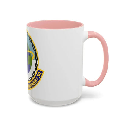 424th Supply Chain Management Squadron (U.S. Air Force) Accent Coffee Mug - Go Mug Yourself