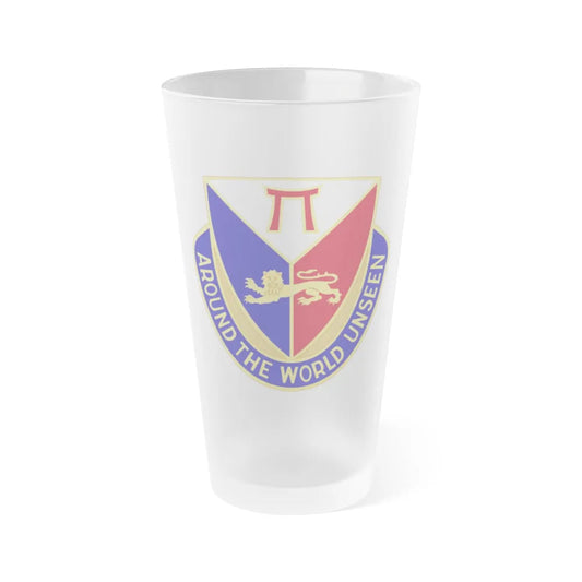 425 Infantry Regiment (U.S. Army) Frosted Pint Glass 16oz-Go Mug Yourself