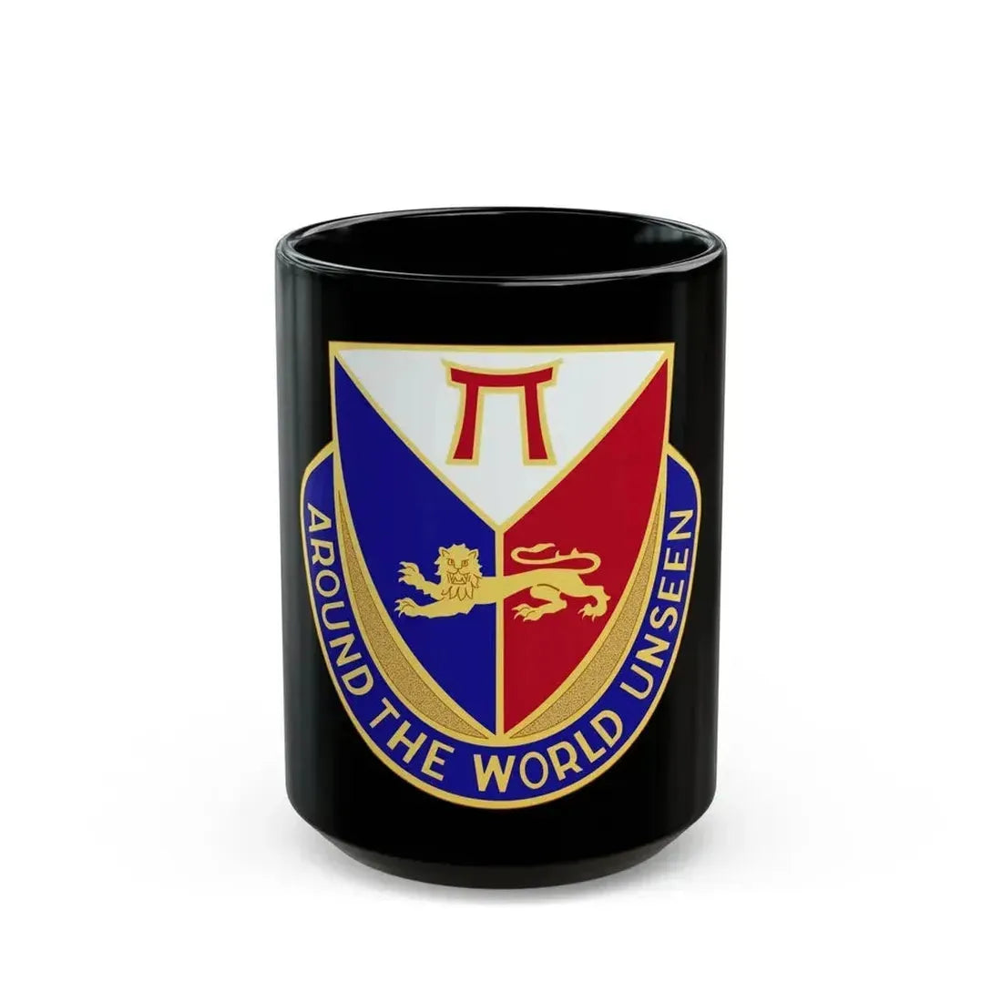 425 Infantry Regiment (U.S. Army) Black Coffee Mug 15oz - Go Mug Yourself