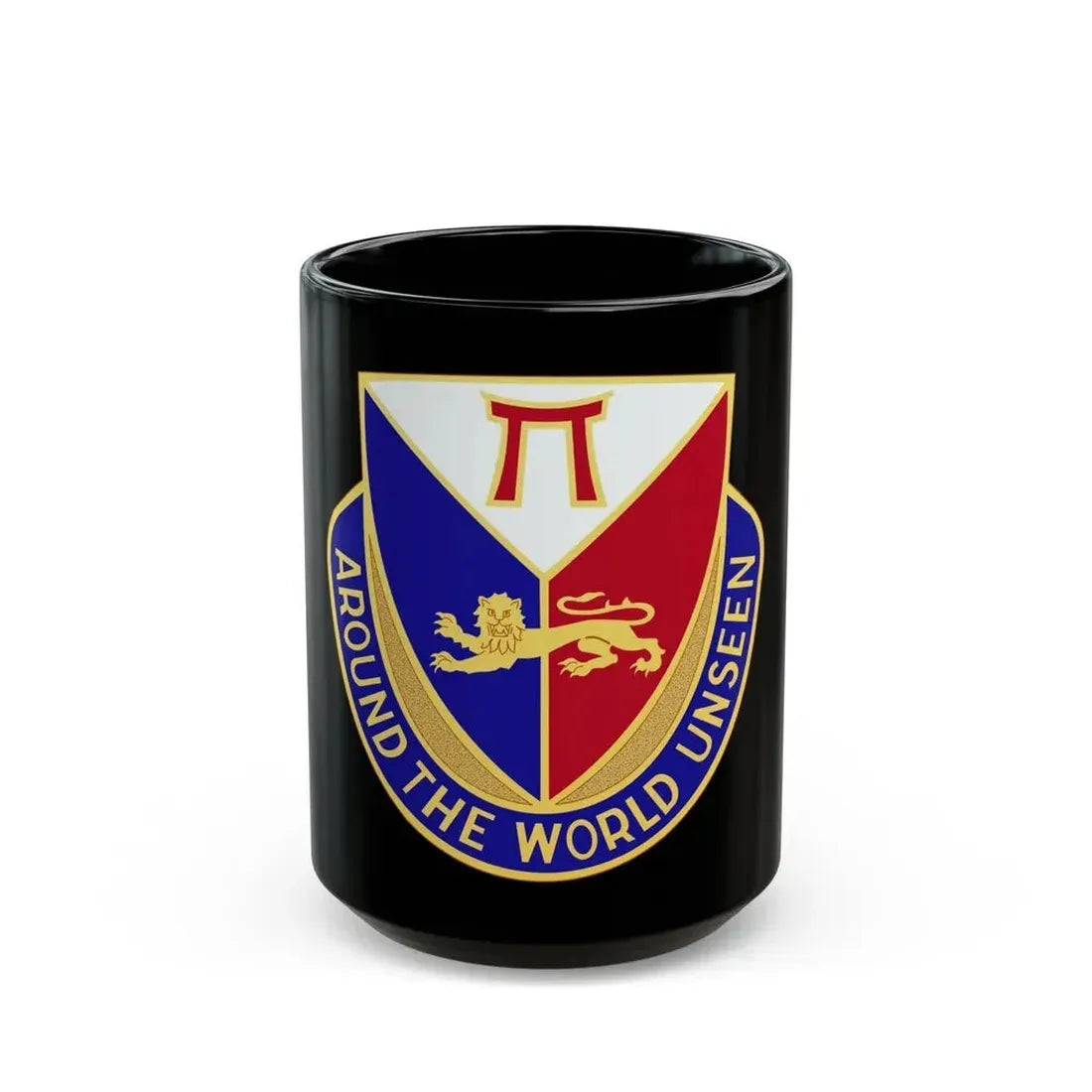 425 Infantry Regiment (U.S. Army) Black Coffee Mug 15oz - Go Mug Yourself
