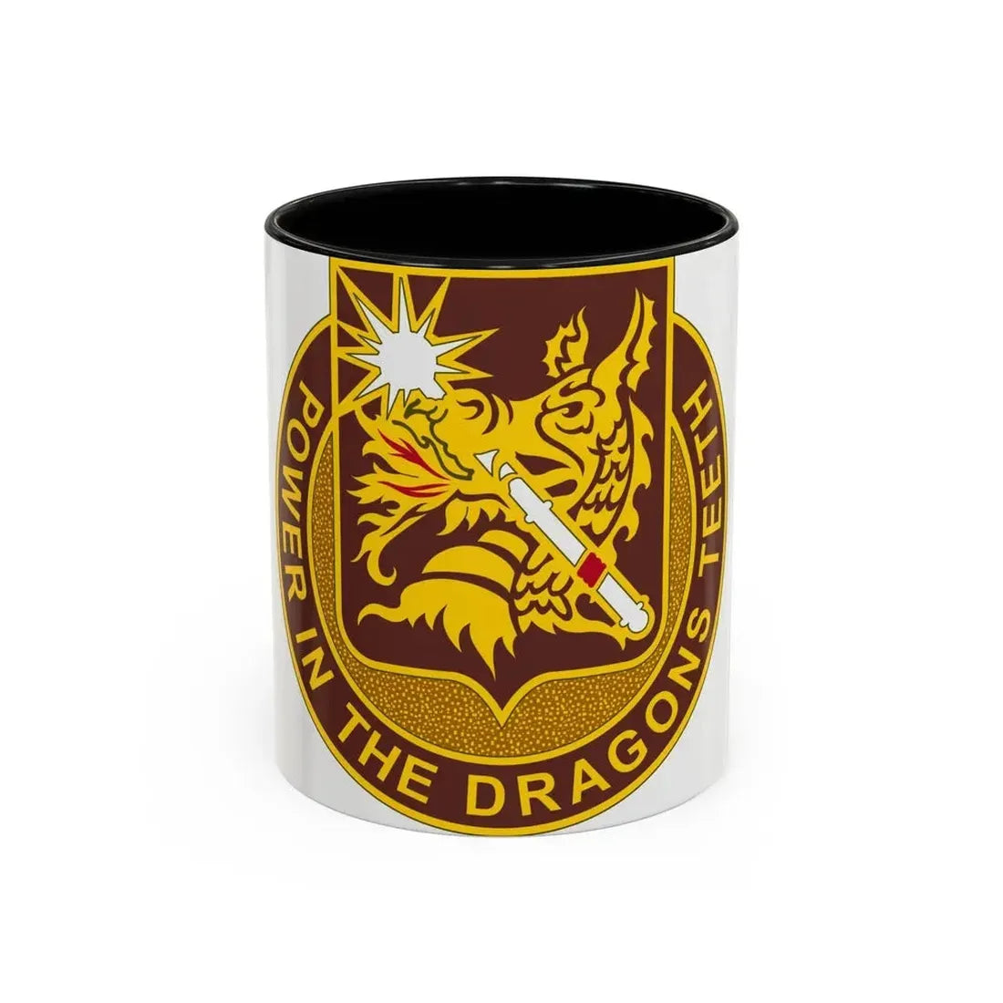 425 Medical Battalion (U.S. Army) Accent Coffee Mug 11oz Black - Go Mug Yourself