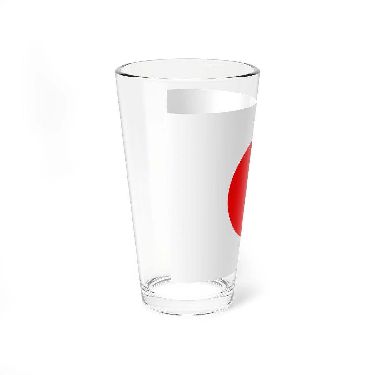 艦首旗章白布紅日章 (Japan) Pint Glass 16oz