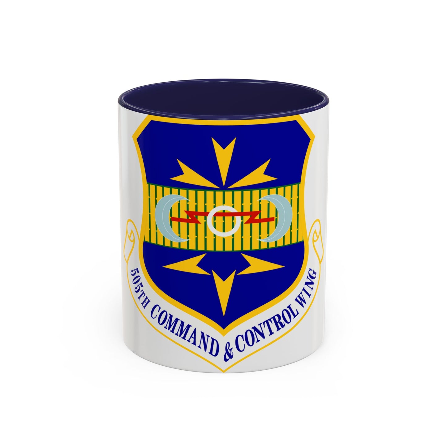 505th Command and Control Wing (U.S. Air Force) Accent Coffee Mug