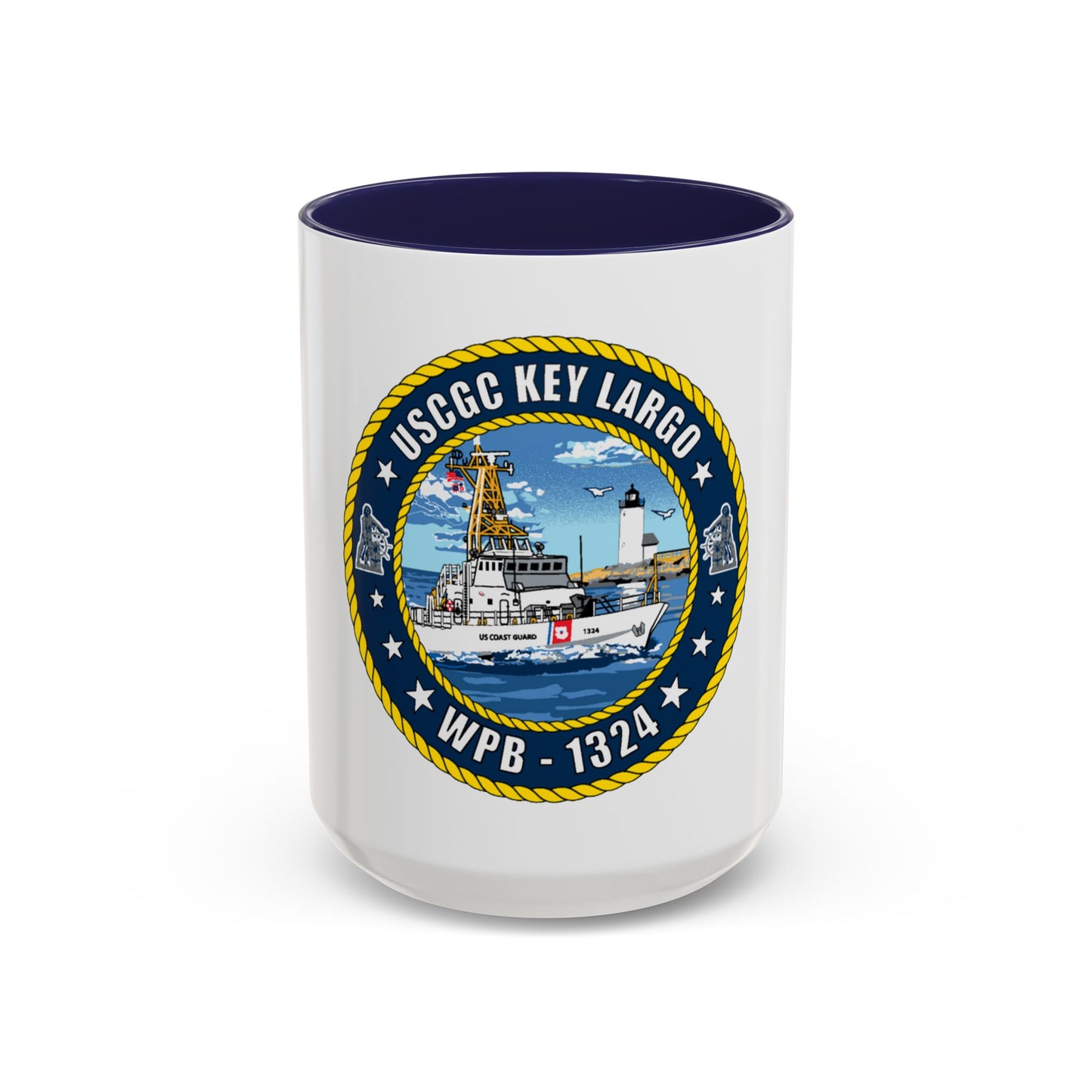 USCGC Key Largo WPB 1324 (U.S. Coast Guard) Accent Coffee Mug