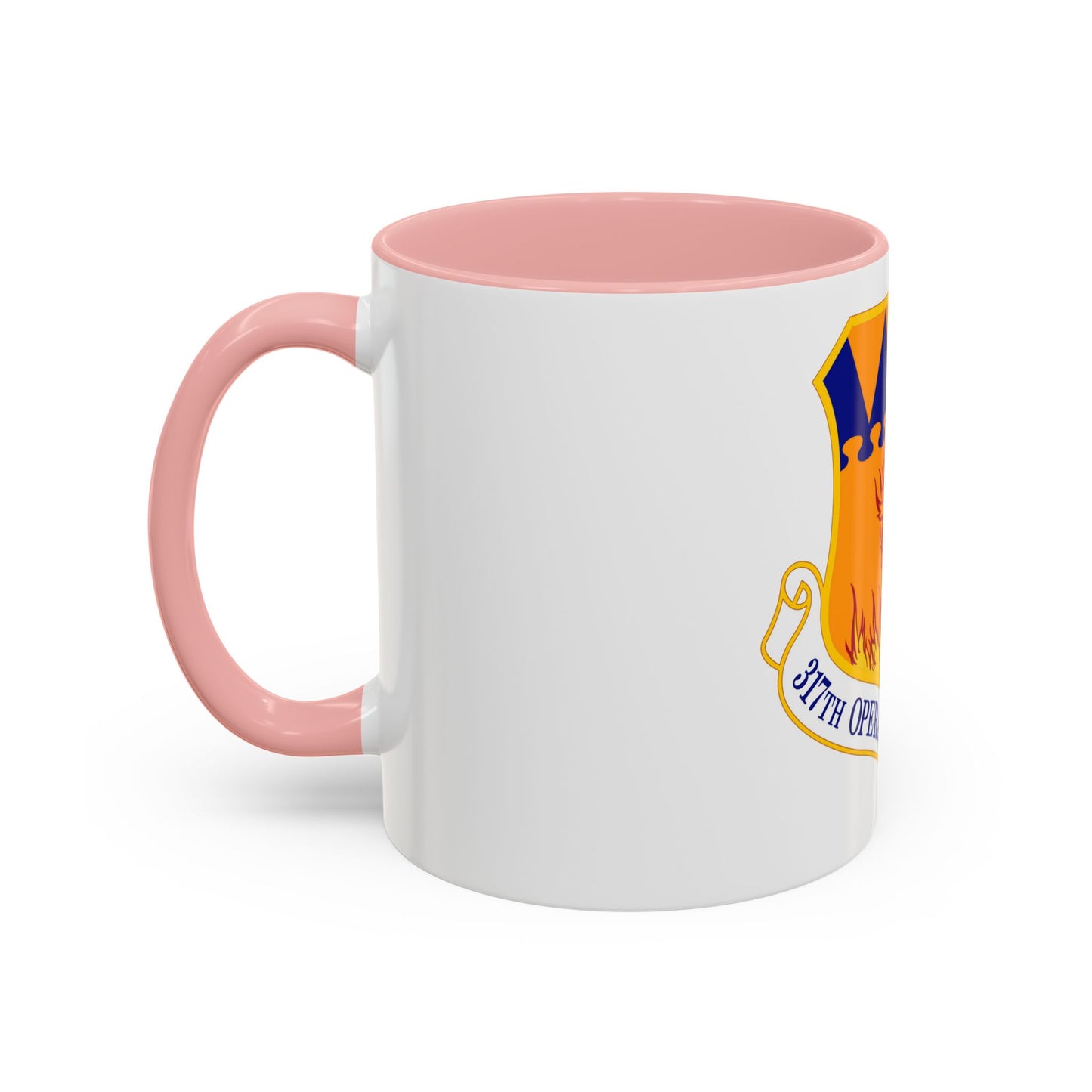 317 Operations Group AMC (U.S. Air Force) Accent Coffee Mug