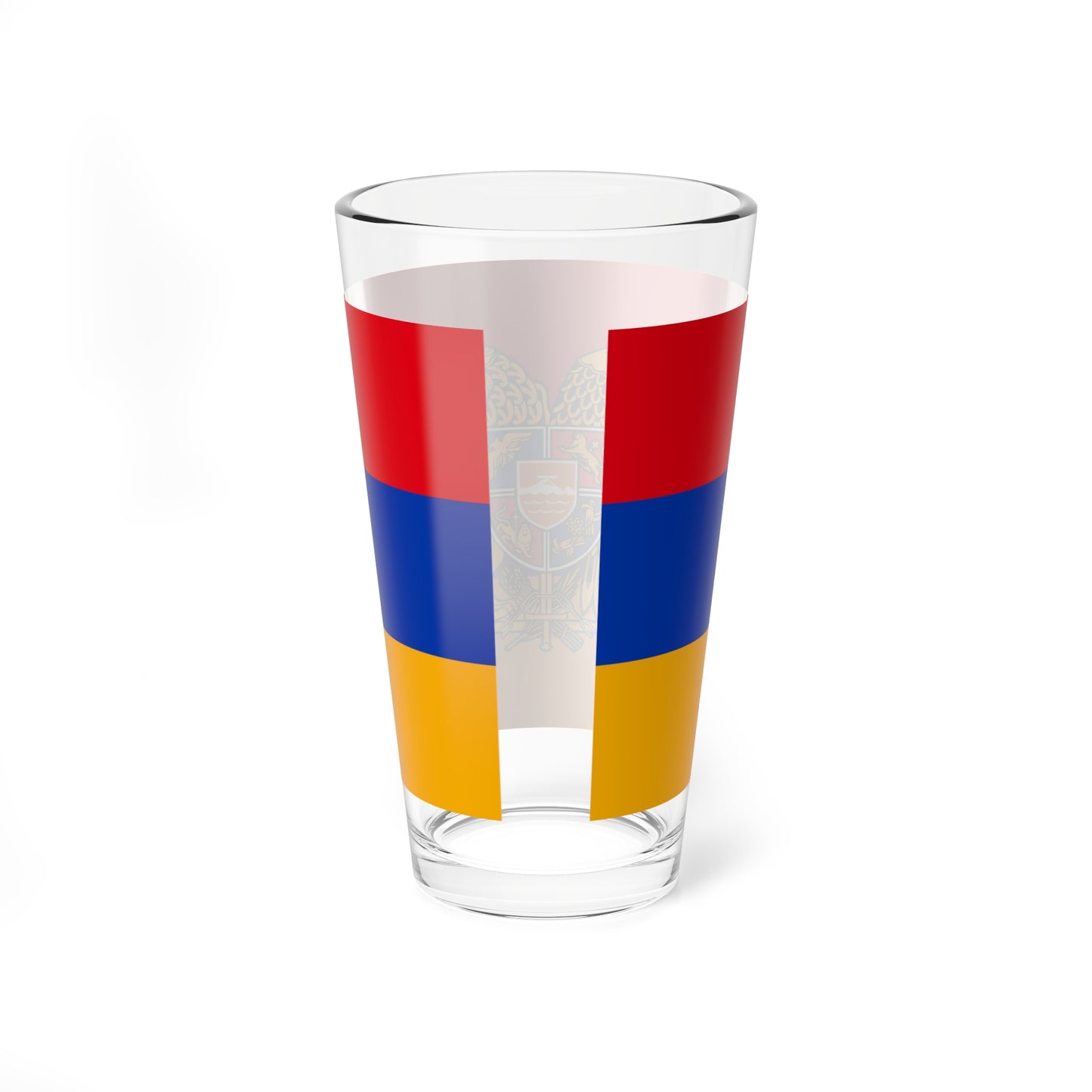 Flag of Armenia - Coat of Arms (Armenia) Pint Glass 16oz