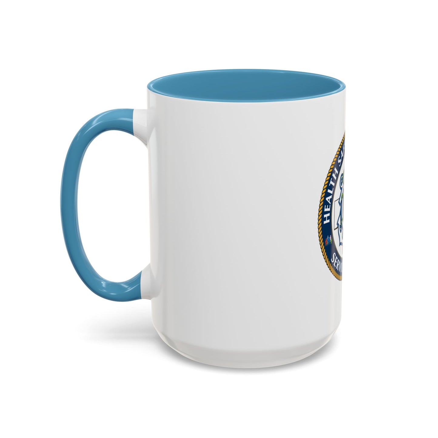 HSWL Service Center (U.S. Coast Guard) Accent Coffee Mug