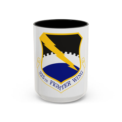 325 Fighter Wing ACC (U.S. Air Force) Accent Coffee Mug