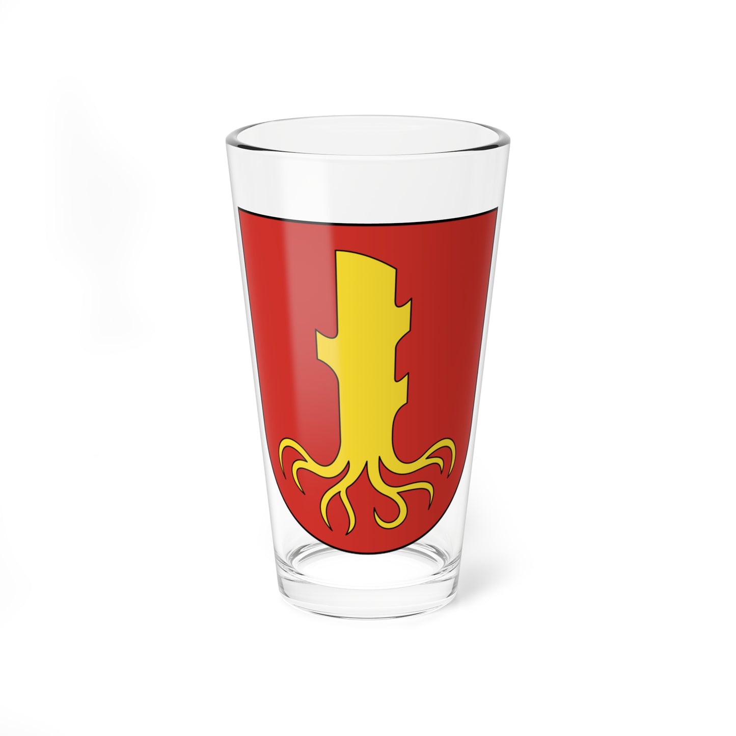 Unterstammheim-blazon (Switzerland) (Coat of Arms) Pint Glass 16oz