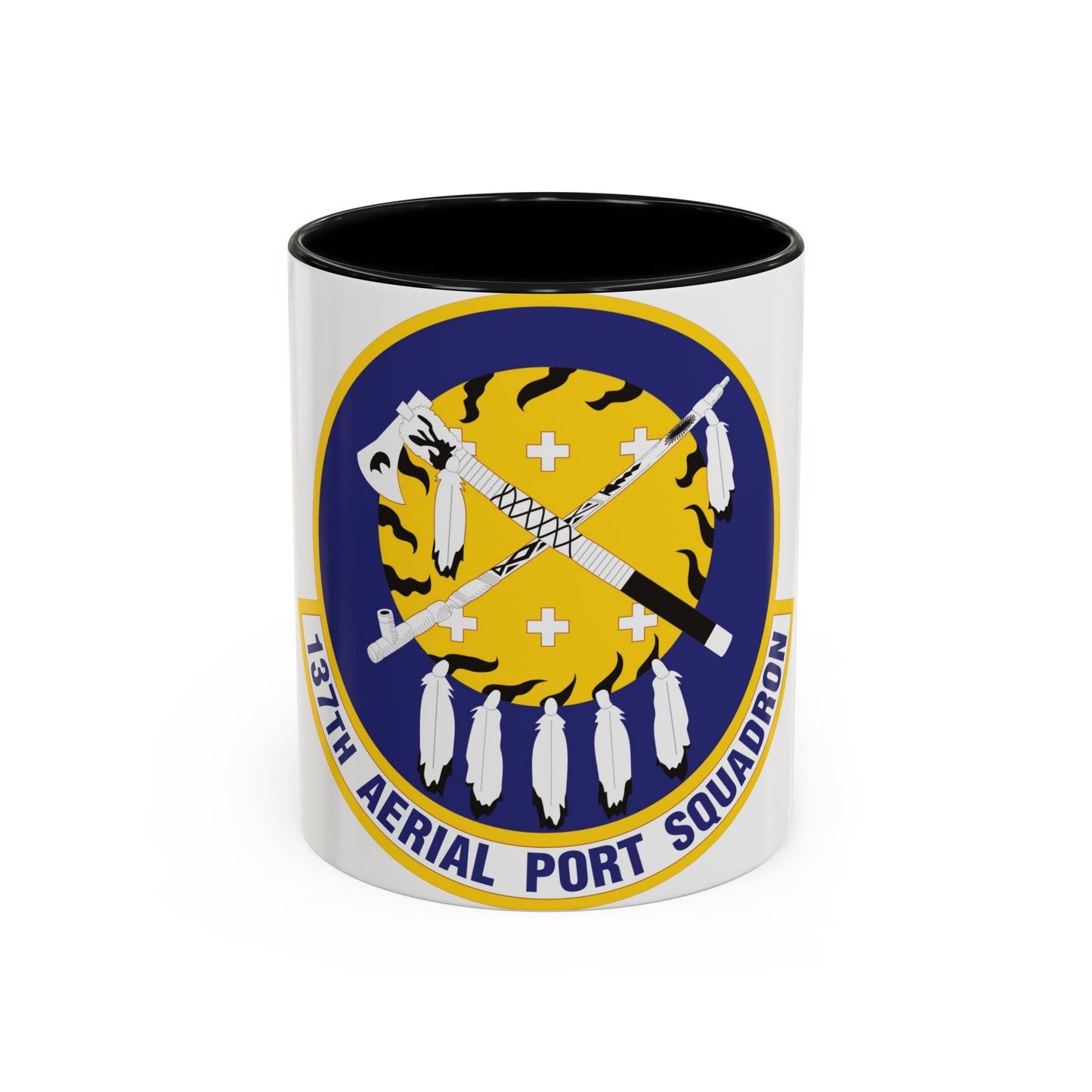 137th Aerial Port Squadron (U.S. Air Force) Accent Coffee Mug