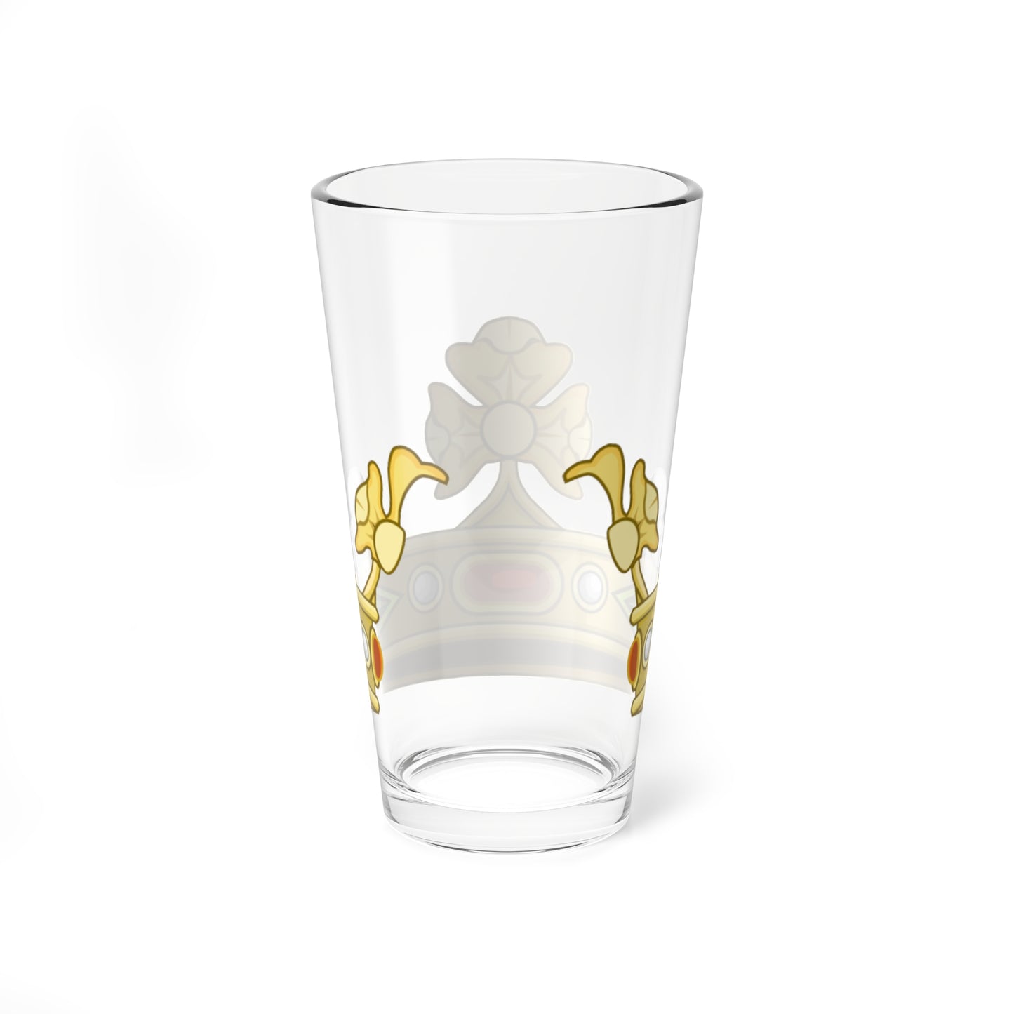 Corona normale di marchese italiano (Italy) (Coat of Arms) Pint Glass 16oz