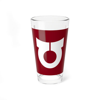 Flag of Hidaka Kochi (Japan) Pint Glass 16oz