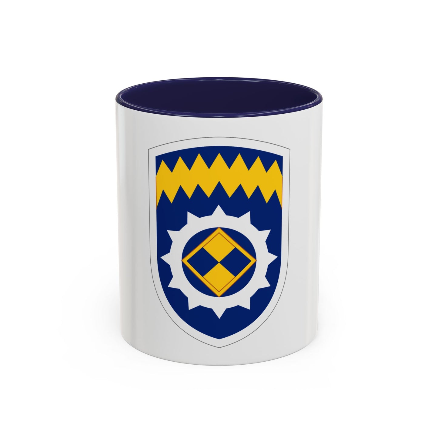 Alaska Support Command (U.S. Army) Accent Coffee Mug