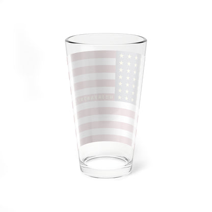 8th California Infantry Regiment flag (United States) Pint Glass 16oz