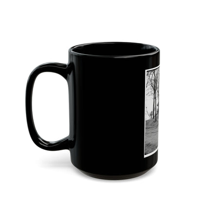 Arlington, Virginia. Headquarter's Of Gen. Irwin Mcdowell Near Lee Mansion (U.S. Civil War) Black Coffee Mug